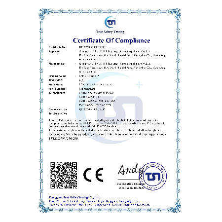 CE certificate for light strip