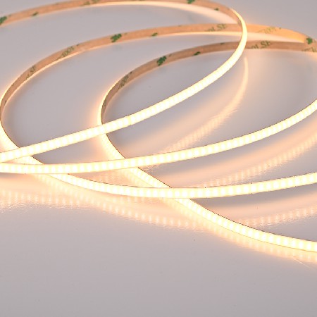 Ultra narrow and ultra bright 5mm wide dual color Cobb light strip with 24V low-voltage light box soft light strip embedded in home decoration linear decoration