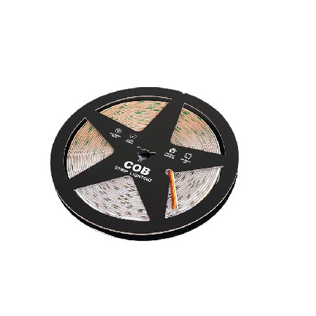 Manufacturer customized household self-adhesive high brightness COB light strip dual color COB light strip low voltage linear light flexible soft light strip
