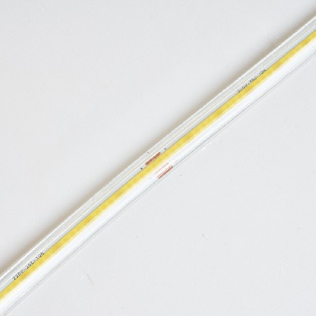 High voltage transparent COB light strip 220V outdoor waterproof engineering indoor household ceiling no dark area flexible light strip