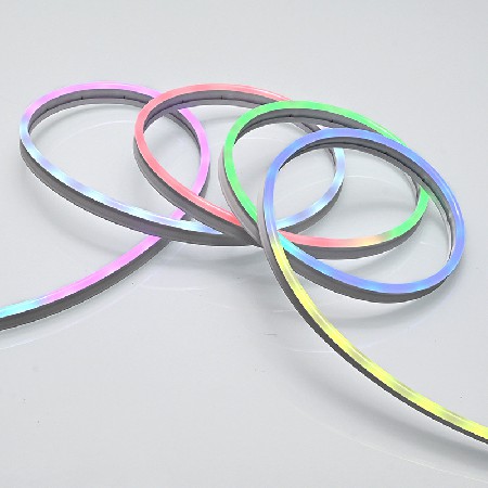 Manufacturer wholesale Colorful Flexible Running Lantern Silicone Light Strip 5V Low Voltage High Brightness Outdoor Home Color Changing Atmosphere Light Strip