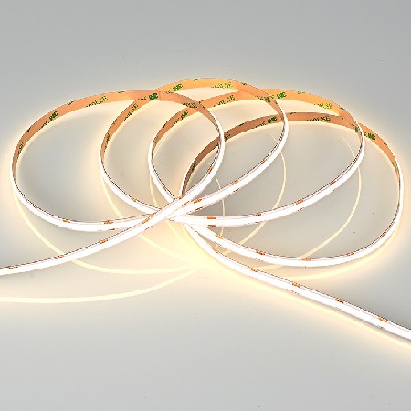 LED low-voltage light strip, high brightness COB monochrome light strip, flexible light strip, indoor decoration, household wardrobe light strip, manufacturer wholesale