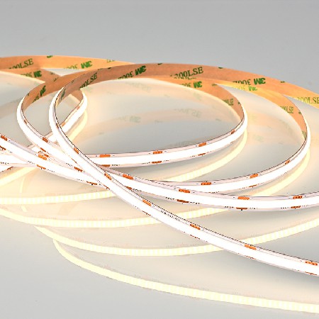 LED low-voltage light strip, high brightness COB monochrome light strip, flexible light strip, indoor decoration, household wardrobe light strip, manufacturer wholesale