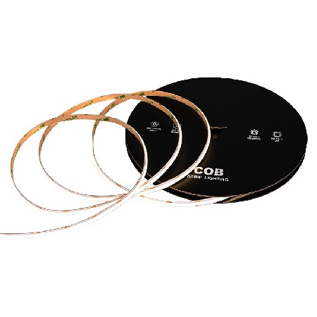 LED low-voltage light strip, high brightness COB monochrome light strip, flexible light strip, indoor decoration, household wardrobe light strip, manufacturer wholesale