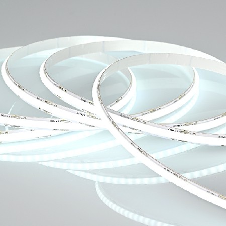 Manufacturer wholesale dual color dimmable 24V low-voltage COB light strip 384 beads outdoor home living room atmosphere light