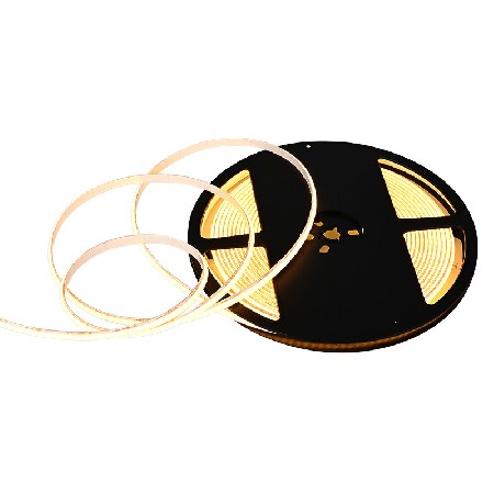 Manufacturer wholesale dual color dimmable 24V low-voltage COB light strip 384 beads outdoor home living room atmosphere light