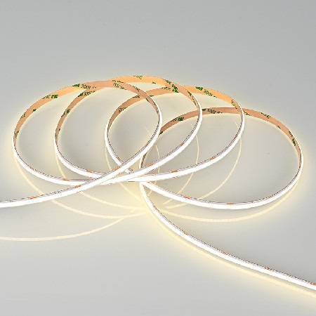 Engineering style transparent 24V low-voltage light strip, household monochrome living room high brightness cob waterproof light strip, manufacturer wholesale
