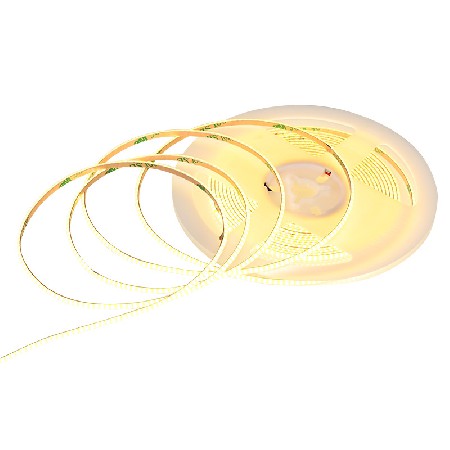LED indoor lighting project transparent COB light strip low-voltage 24V household ceiling linear light strip manufacturer wholesale