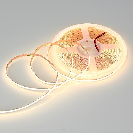 Factory wholesale engineering transparent cob light strip 24V low voltage high brightness outdoor home living room atmosphere light