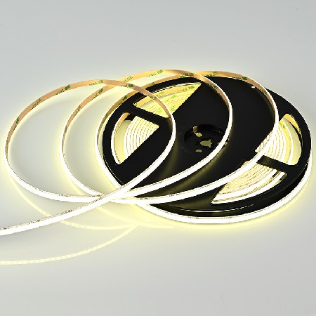 Transparent COB light strip 24V low voltage 4000k high brightness waterproof home decoration project COB light strip manufacturer wholesale