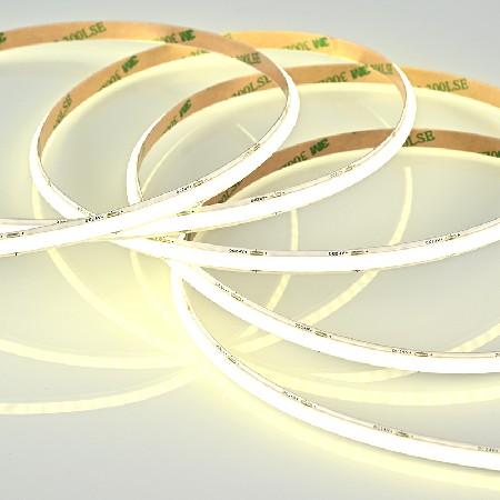 Transparent COB light strip 24V low voltage 4000k high brightness waterproof home decoration project COB light strip manufacturer wholesale
